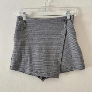 SEEK THE LABEL black and white houndstooth short skirt